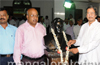 Writer Na DSouza unveils bust of Dr. Herman Moegling